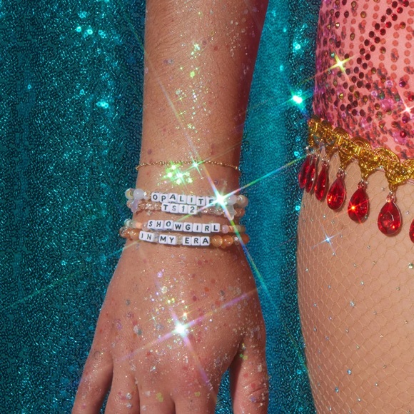 Little Words Project Taylor Swift The Life of a Showgirl Bracelet (S/M) - Picture 3 of 3